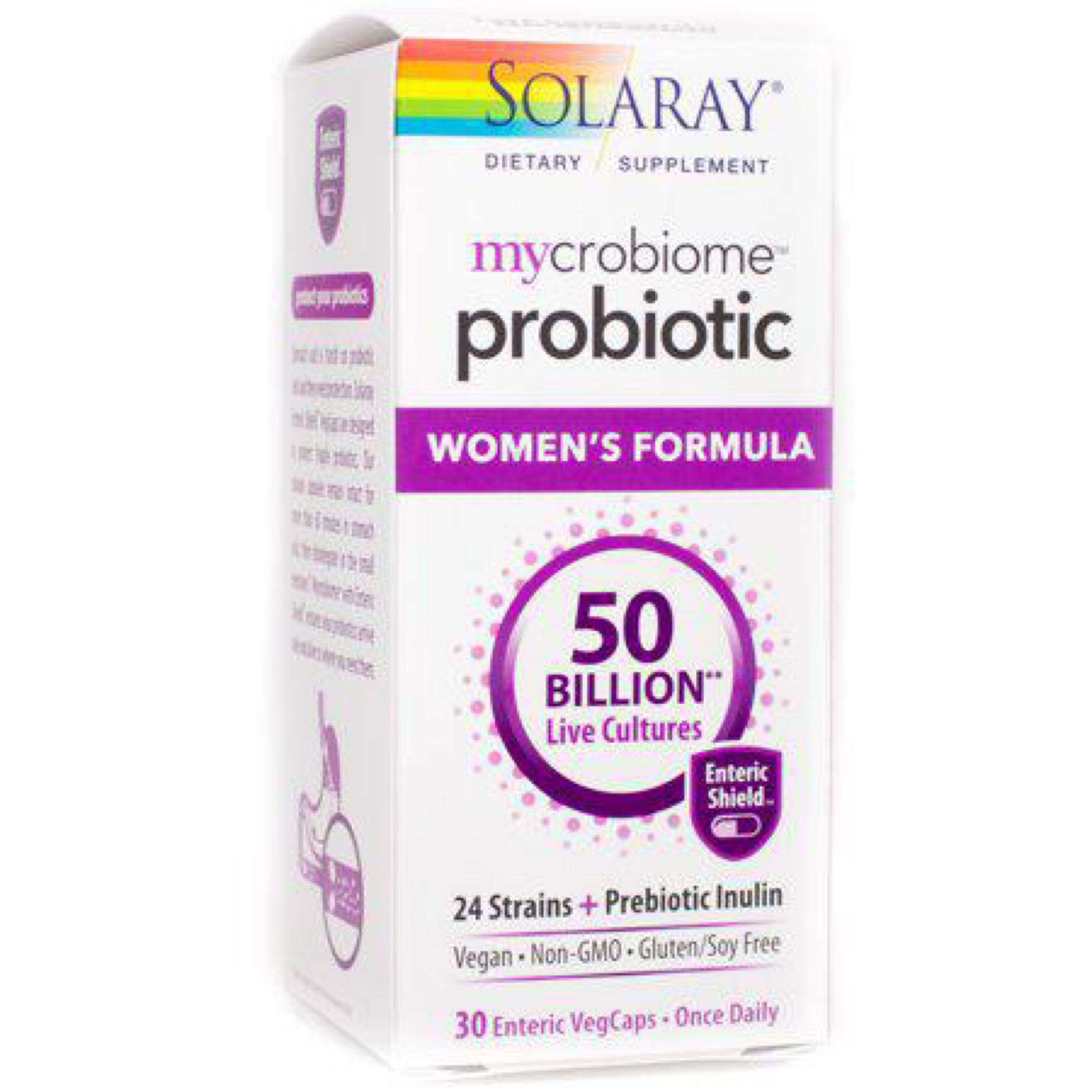 Solaray MYCrobiome Probiotic Womens Formula | Specially Formulated for ...