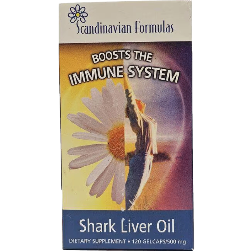 Scandinavian Formulas Shark Liver Oil Immune Boost 120 gel caps